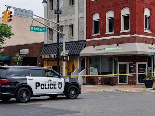 Aftermath of downtown Somerville restaurant fire