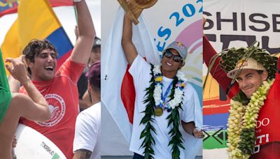 From teen friends and pranksters to competing at the Olympic Games together: The unique friendship of Jack Robinson, Kanoa Igarashi and Leonardo Fioravanti