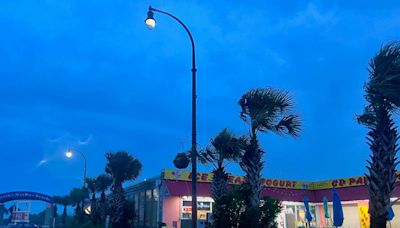 Tropical Storm Debby ushers in a tornado at Edisto Beach, SC. Severe damage reported