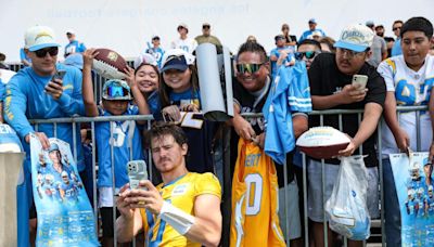 Look who impressed Jim Harbaugh on first day of Chargers training camp