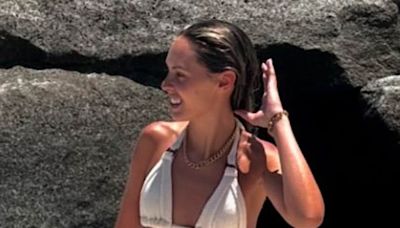 Mia Fevola flaunts her sensational bikini body in Europe