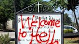 ‘Save Gaza’ and ‘Free Palestine’ spray painted onto a Midlands church