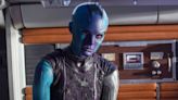 Karen Gillan did Zoom therapy in Nebula makeup for Guardians of the Galaxy Vol. 3