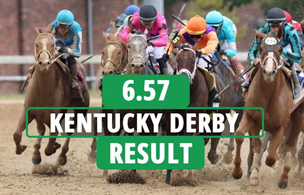 Who won Kentucky Derby 2024? FULL result and finishing order for 6.57 race