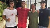 Cristiano Ronaldo, ‘pillado’ jugando a pádel en Mallorca