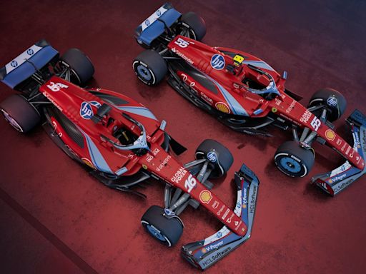 ¿Por qué Ferrari corre de azul en el GP de Miami de F1?