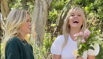 Reese Witherspoon Shares Hilarious Bloopers Video With Lookalike Daughter Ava