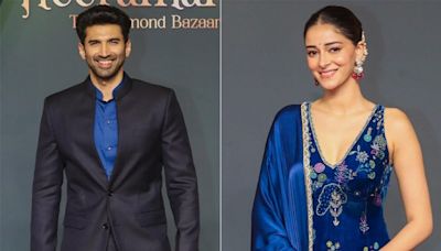 ICYMI: Ananya Panday And Aditya Roy Kapur Were Twinning At Heeramandi Screening