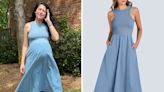I'm 8 Months Pregnant, and I Found the Perfect Breezy Summer Dress for $33