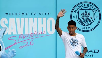 Savinho vows to make 'history' with Man City