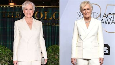 Glenn Close Rewears Ralph Lauren Suit from 2019 SAG Awards to Label's 2024 Show: See Her Sustainable Style Move!