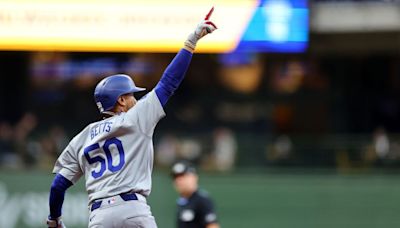 Mookie Betts homers in return, Shohei Ohtani hits No. 36, Dodgers beat Brewers 5-2