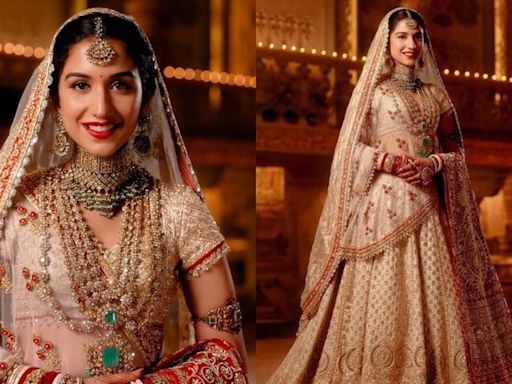Radhika Merchant’s ‘Fairytale’ Bridal Wear Was Crafted by 25 Gifted Karigars - News18