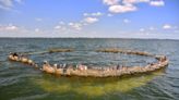Not 'Florida Stonehenge.' Strange circle in Banana River leftover World War II relic