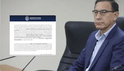 Fiscalía reabre investigación contra Martín Vizcarra por compra de pruebas rápidas para COVID-19