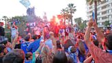 El Xerez DFC celebra su ascenso en la Plaza del Caballo