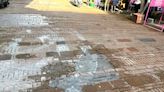 霧峰老街紅磚鋪面破損 修復工法引爭議