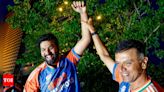 What truly sets Rohit Sharma and Rahul Dravid apart is... - Team India physio's heartfelt note | Cricket News - Times of India