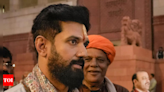 Congress plays 'Dalit card' whenever its defeat is certain: Chirag Paswan | India News - Times of India