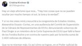 A Cristina Kirchner ya no le alcanza con criticar a la Justicia local: ahora embate contra la Justicia de EE.UU. por fallo en el caso YPF