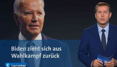 Kino & TV - TV-Quoten: Biden-Rückzug pusht Nachrichtensendungen