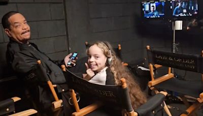 Ice-T's Daughter Chanel Takes Over 'Daddy's Job' as She Visits Law & Order: SVU Set