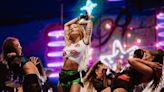 Rita Ora performs for over 50,000 fans at Saga Festival in Bucharest