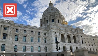 Minnesota lawmakers did not pass a bill allowing people to be bought and sold