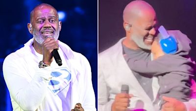 Brian McKnight's 17-Month-Old Son Joins Dad Onstage for the First Time: 'Brian Jr.'s Debut with Daddy'