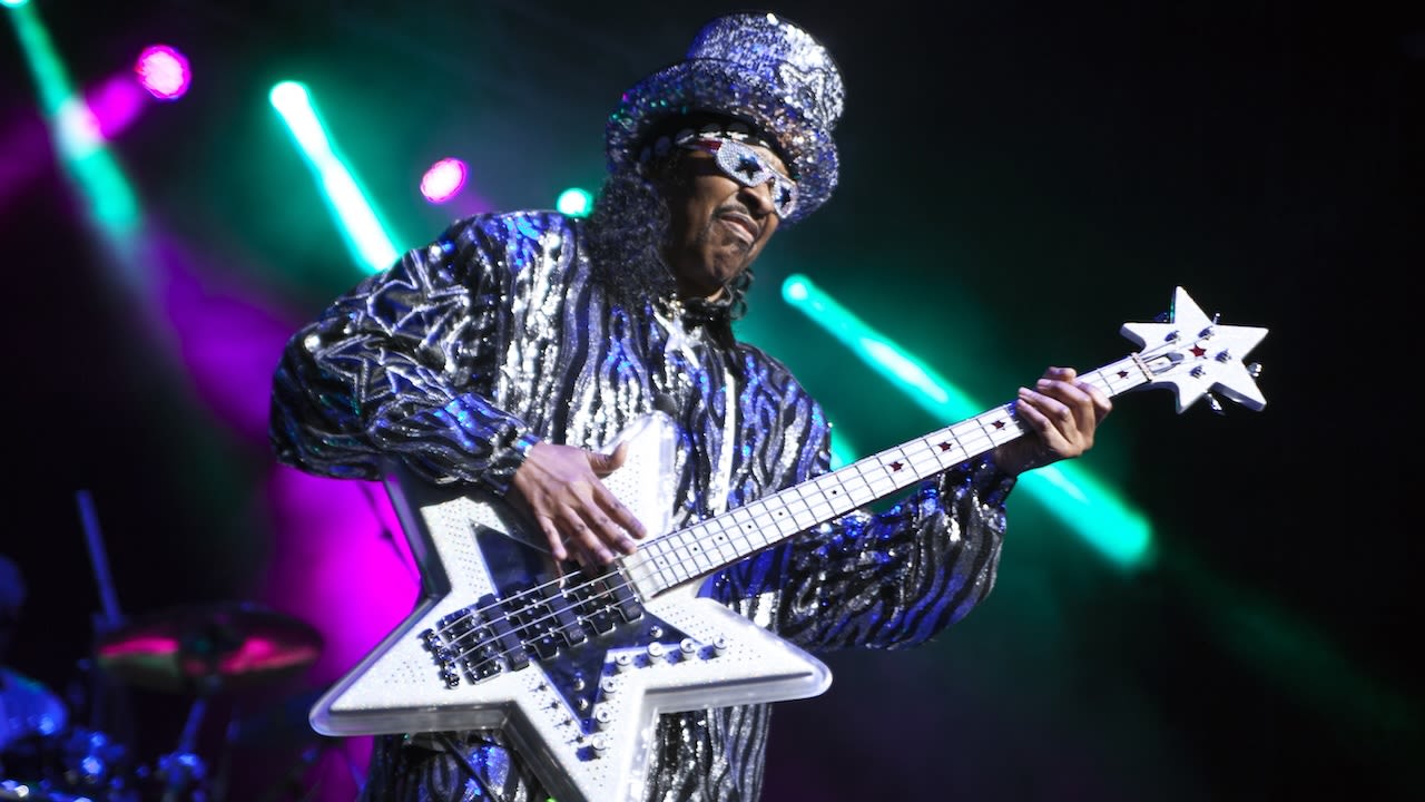 If you play funk, you owe Bootsy Collins – the bass legend who played with James Brown