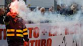 Manifestación y encierro en Navantia, nuevas movilizaciones del naval en Ferrol