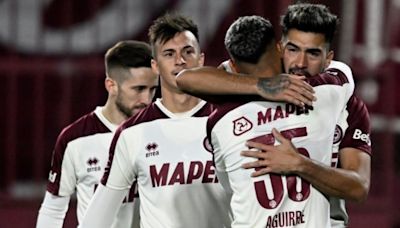 Lanús le cortó la racha a Estudiantes