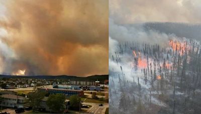 高溫乾燥釀禍！加拿大東北部野火肆虐 9000人被迫撤離家園