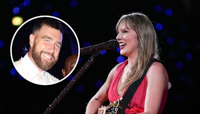 Taylor Swift Seemingly Performs With a Hickey on Her Neck After Lake Como Getaway With Travis Kelce
