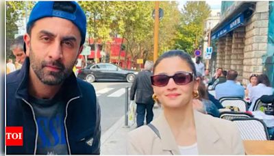 Ranbir Kapoor takes a break from his Ramayan' look on Paris vacation with Alia Bhatt | Hindi Movie News - Times of India