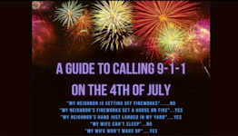 Fountain police hope humor can cut down on fireworks calls