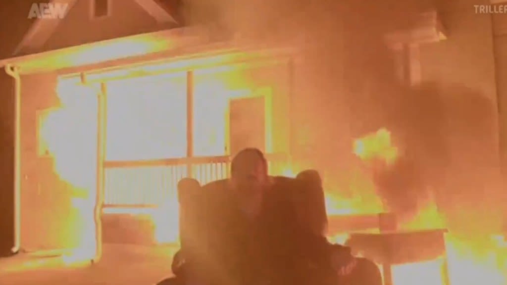 Hangman Page Sets Swerve Strickland’s Childhood Home On Fire On AEW Dynamite