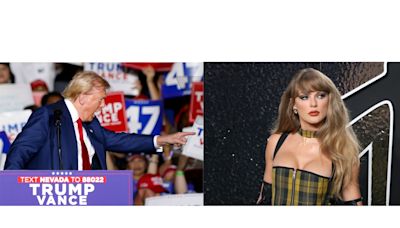 Trump afirma que odia a la cantante Taylor Swift, quien dio su apoyo a Kamala Harris