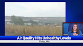 Air quality currently unhealthy around site of Finley warehouse fire