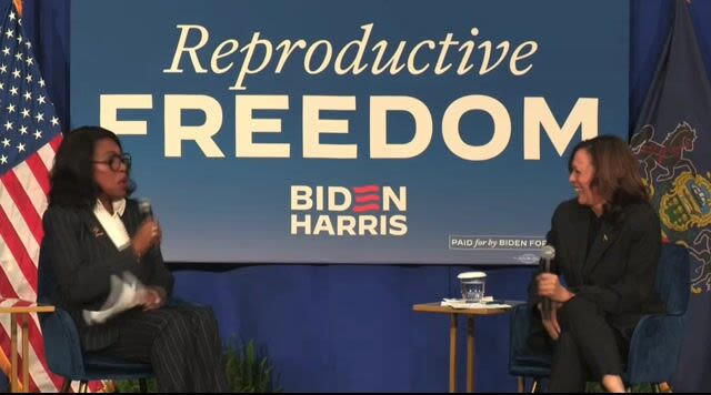 Sheryl Lee Ralph in chat with VP Kamala Harris: Men and women go to Planned Parenthood “because you need health care.”
