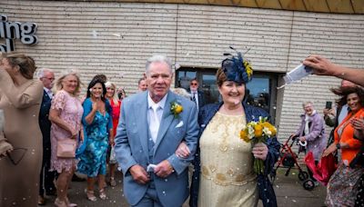 Denise Nolan is married! Wedding exclusive as star, 72, marries surrounded by famous siblings: ‘We’ve been together 47 years - we love each other’