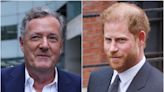 Harry and Piers Morgan in war of words after prince awarded payout in Mirror phone hacking claim