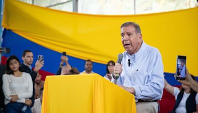 El candidato opositor Edmundo González Urrutia llama a defender "la voluntad de cambio" el día de las elecciones presidenciales de Venezuela