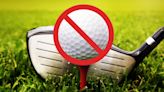 Current golf balls to be banned across professional and amateur game