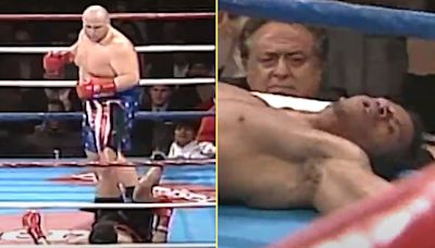 Butterbean floored foe with first punch and then scored brutal KO moments later