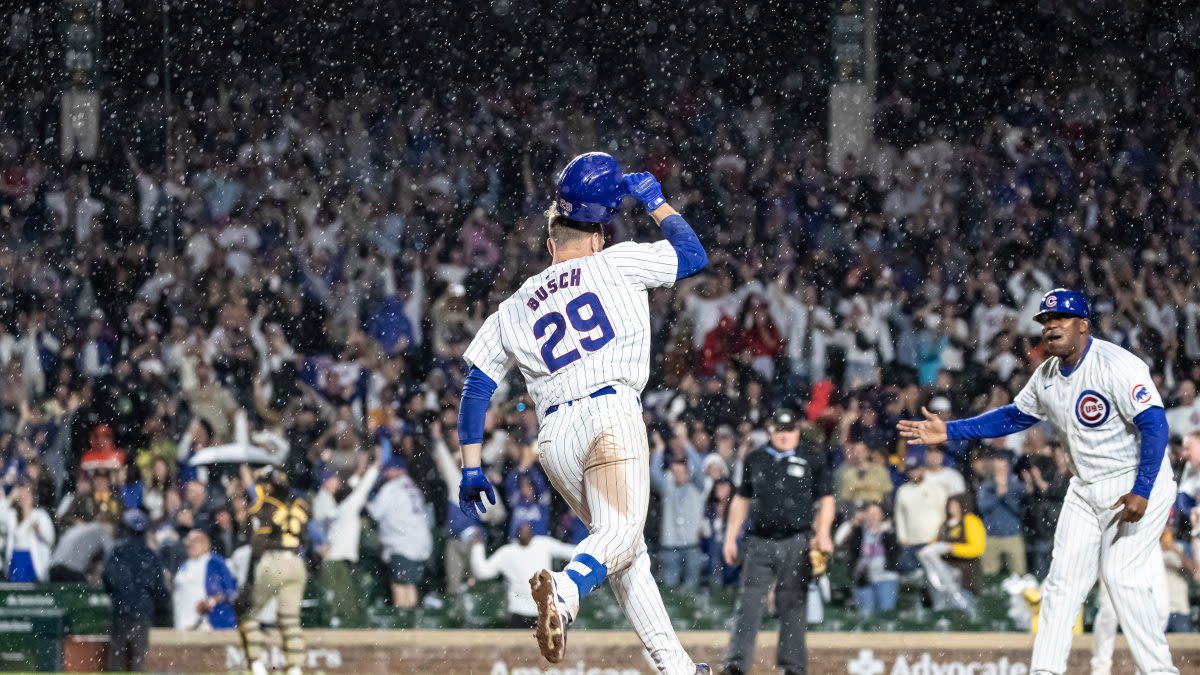 Busch hits game-ending home run, Cubs beat Padres 3-2