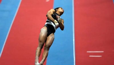 2012 Olympic champion Gabby Douglas competes for the first time in 8 years at the American Classic