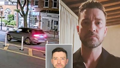 Justin Timberlake’s driver’s license suspended after his DWI arrest in the Hamptons