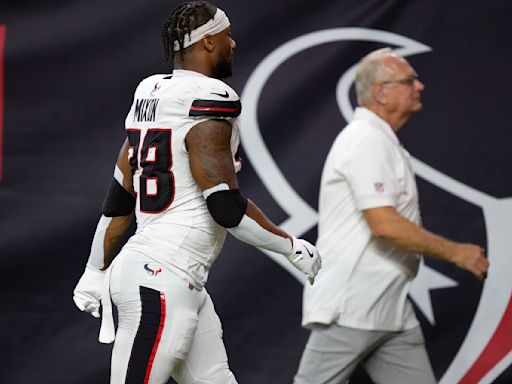 Texans' Joe Mixon was hurt on apparent hip drop tackle, but it wasn't penalized