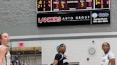 Teniya Morant wears her brother Ja Morant's shoes in TSSAA basketball playoffs